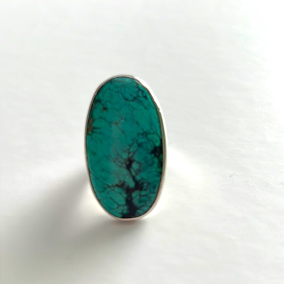 Genuine turquoise ring - Picture 1 of 6